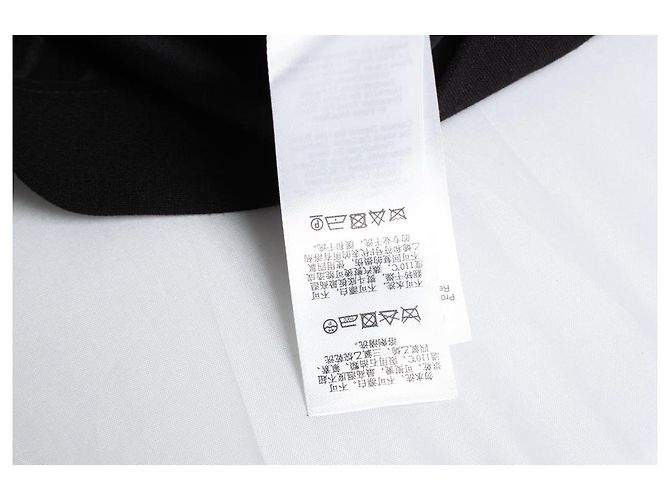 DKNY, saia lápis elástica com couro Preto - vista 6