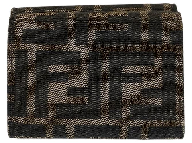 Fendi Zucca Baguette Micro Wallet Braun - Ansicht 2