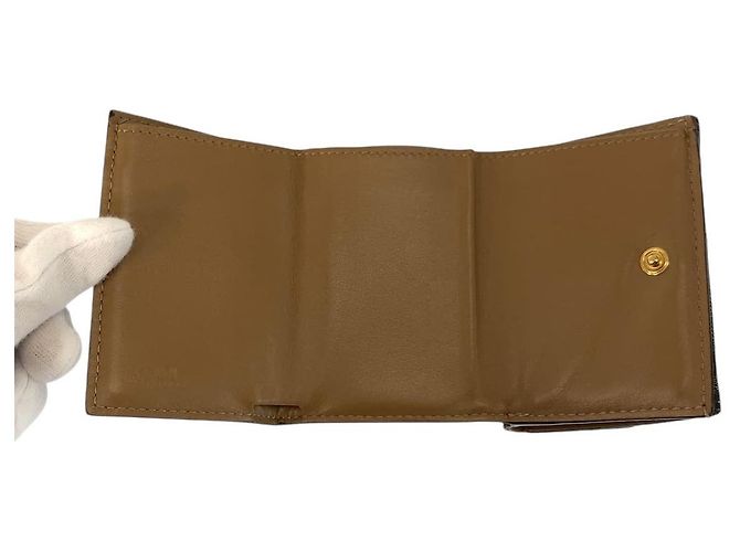 Fendi Zucca Baguette Micro Wallet Braun - Ansicht 4
