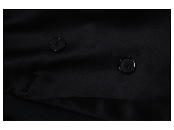 Saint Laurent, schwarzer Seidenblazer 2021 - Ansicht 5