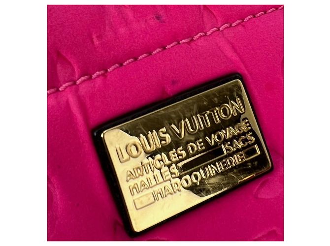 Louis Vuitton Scuba Fuchsia Pochette Wristlet oder Clutch Bag LIMITED EDITION Pink - Ansicht 5