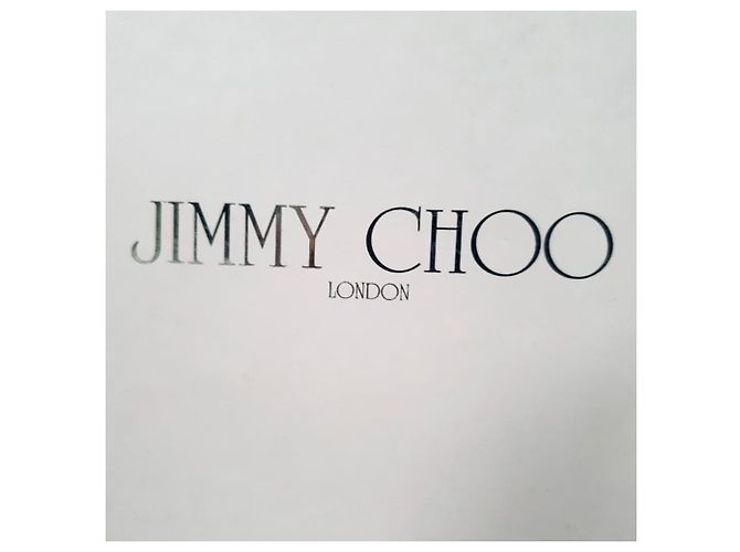 Décolleté Jimmy Choo con punta aperta e cinturino alla caviglia in pelle marrone testurizzata - vista 13