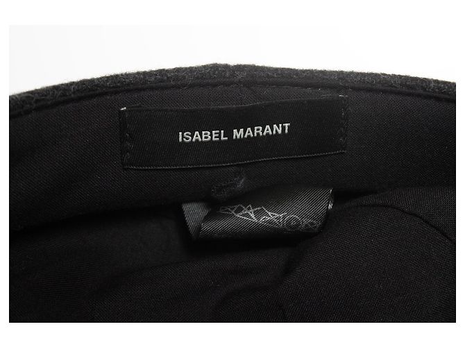 Isabel Marant, Baker Boy Cap in Grau - Ansicht 6