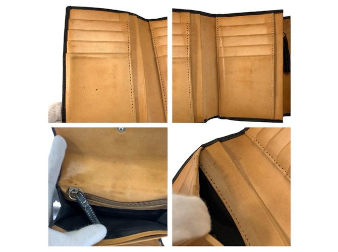 Portafoglio Coach Mini Signature Canvas Nero - vista 9