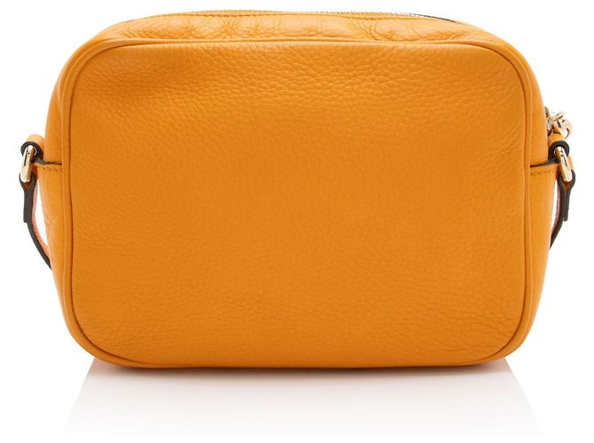 Borsa Soho Disco in pelle Gucci Arancione - vista 3
