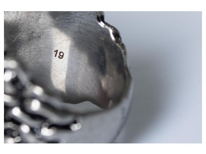 Gucci, Unisex Löwenkopfring aus Silber Metallisch - Ansicht 7