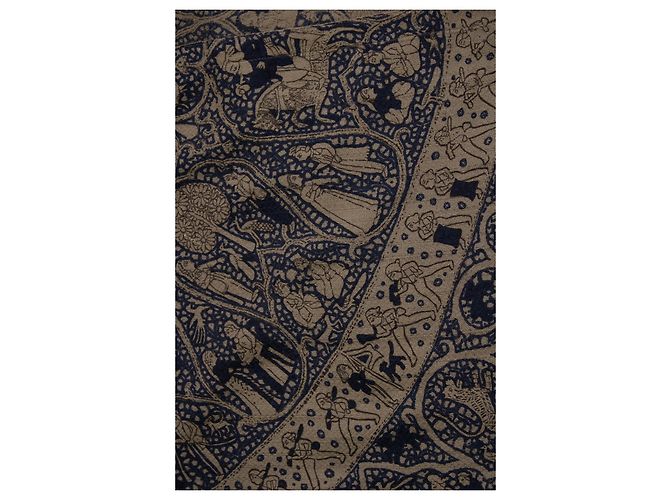 Hermès Hermes, Kaschmir-Poncho Lalbhai dalpatbhai Braun - Ansicht 7
