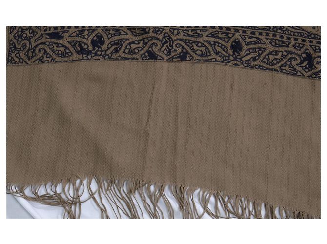 Hermès Hermes, Kaschmir-Poncho Lalbhai dalpatbhai Braun - Ansicht 9