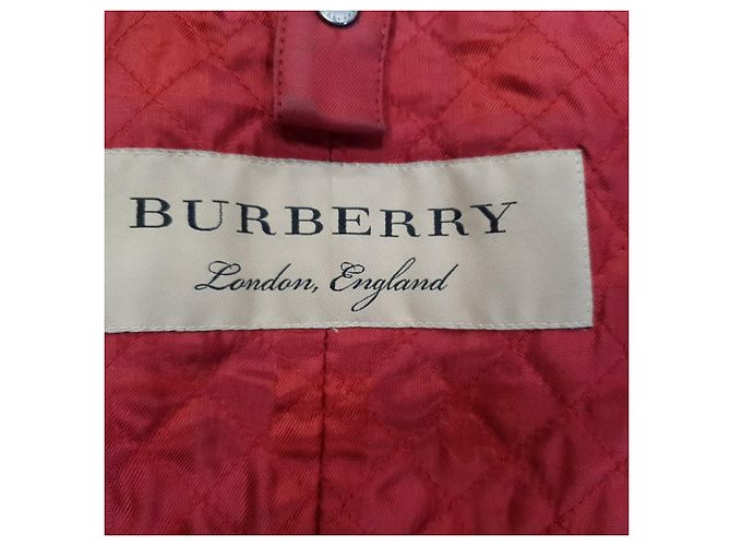 Burberry Biker-Jacke mit Steppmuster aus schwarzem Lammleder - Ansicht 4