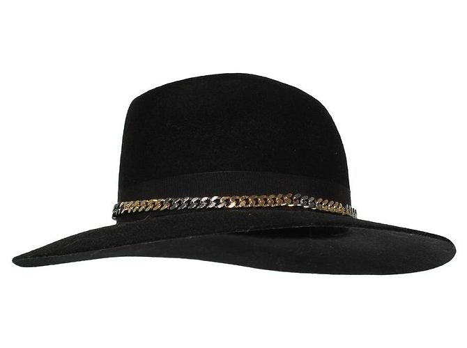 Zadig & Voltaire, cappello Amelia con catena nero - vista 4