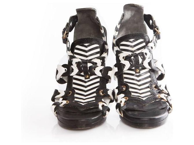 Balenciaga, sandali gladiatore Multicolore - vista 2
