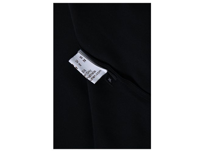 Autre Marque Albus Lumen, camicia in seta nera Nero - vista 7