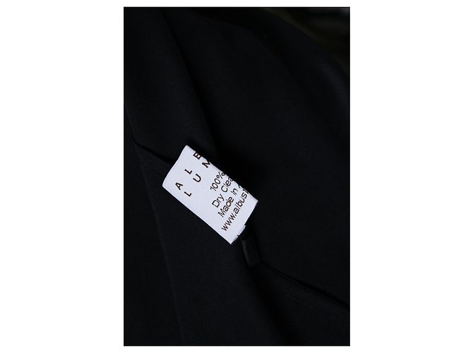 Autre Marque Albus Lumen, camicia in seta nera Nero - vista 8