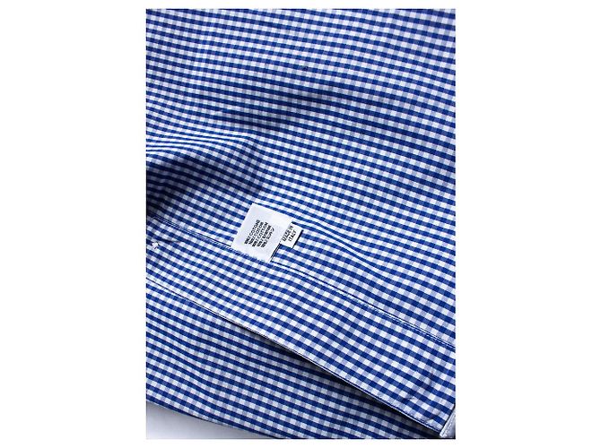 Lanvin, Karohemd in Blau und Weiß - Ansicht 5