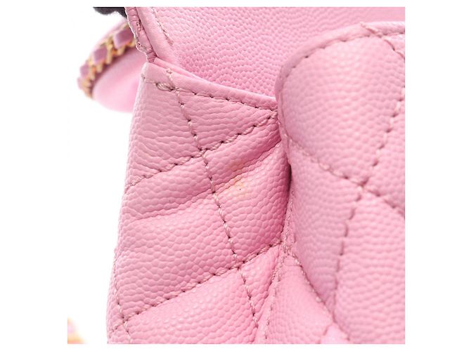 Borsa 2WAY Chanel Coco Handle XXS Rosa - vista 4