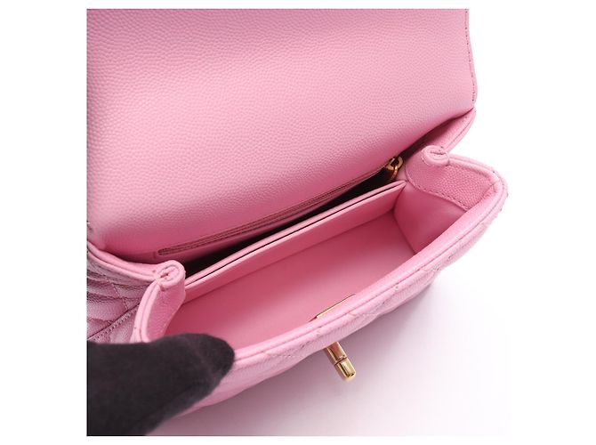 Borsa 2WAY Chanel Coco Handle XXS Rosa - vista 6