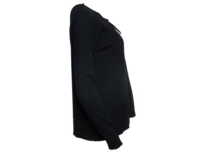 The Kooples, Oberteil mit Schnürung schwarz - Ansicht 4