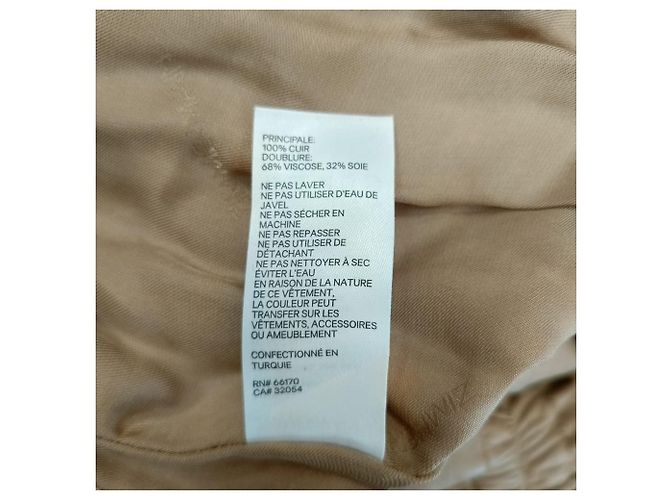 Mono Espionage Boiler en cuero beige de Zimmermann - vista 11