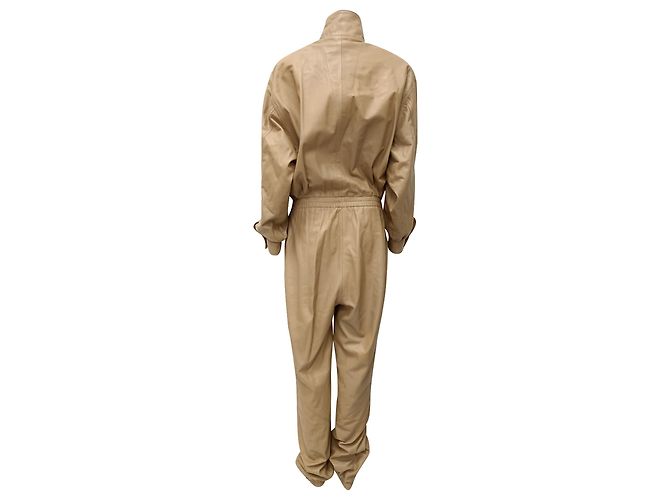 Mono Espionage Boiler en cuero beige de Zimmermann - vista 4