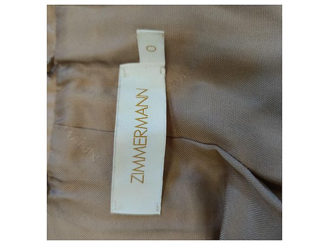 Mono Espionage Boiler en cuero beige de Zimmermann - vista 5