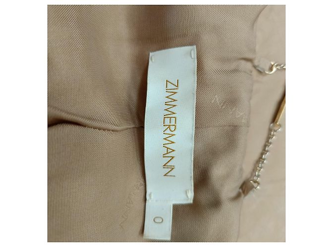 Mono Espionage Boiler en cuero beige de Zimmermann - vista 8