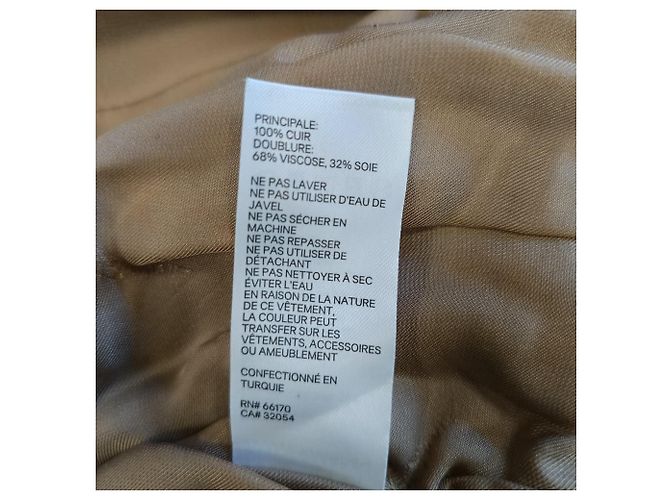 Mono Espionage Boiler en cuero beige de Zimmermann - vista 9