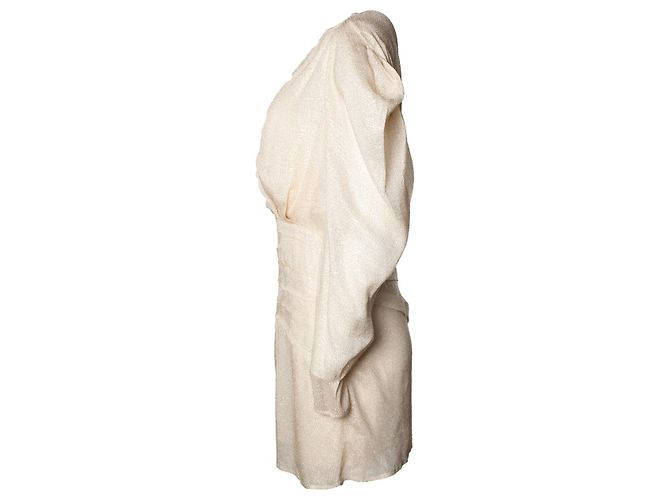 IRO, Lorell 22S Kleid mit Lurex Golden Metallisch - Ansicht 2