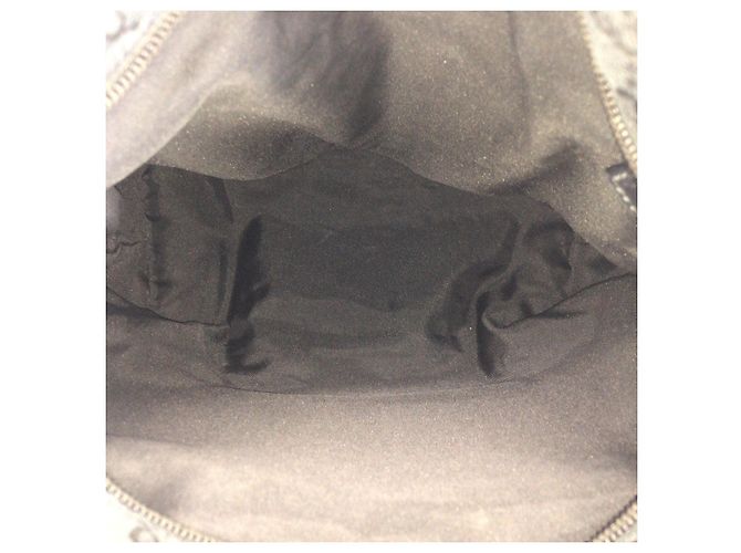 Borsa Tote Gucci GG Canvas e Pelle Nero - vista 9