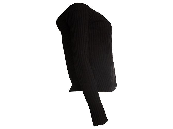 Autre Marque The Range, top a coste con spalle scoperte nero - vista 4