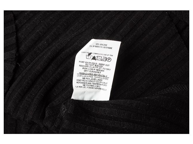 Autre Marque The Range, top a coste con spalle scoperte nero - vista 5