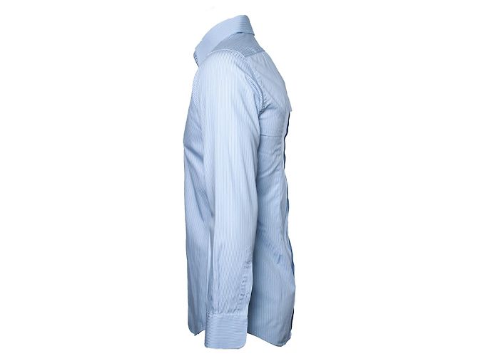 Dolce & Gabbana, camicia a righe blu - vista 4