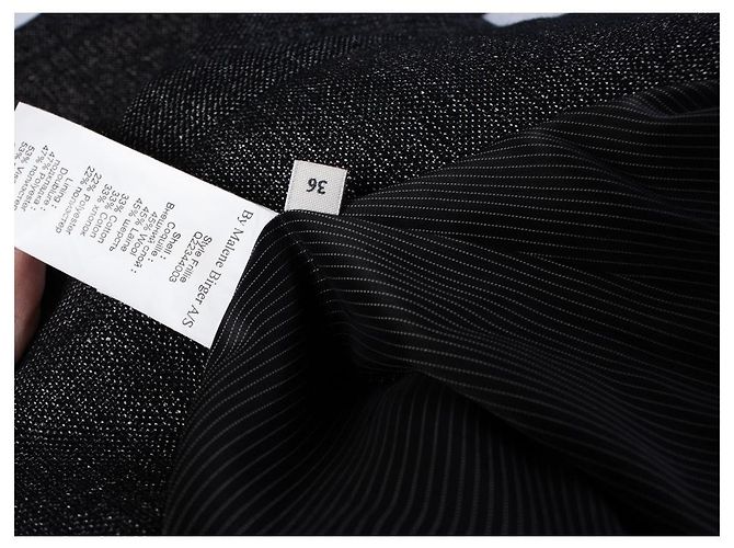 By Malene Birger Von Malene Birger, Graues Kleid mit Schleife - Ansicht 6