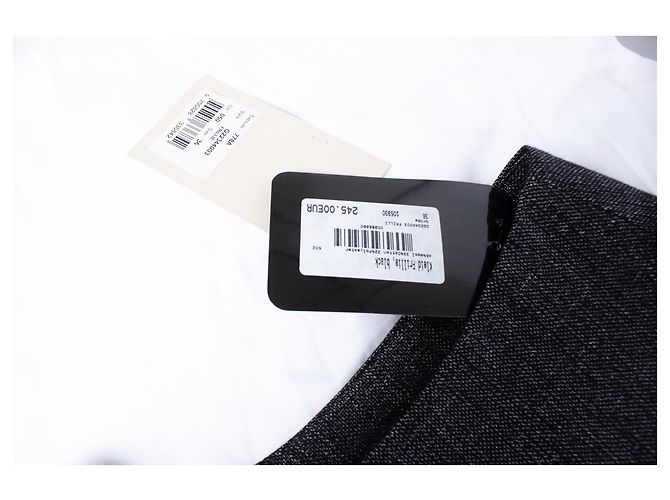 By Malene Birger Von Malene Birger, Graues Kleid mit Schleife - Ansicht 7