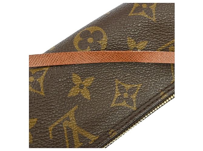 Louis Vuitton Papillon Pochette Monogram Canvas Mini Braun - Ansicht 5