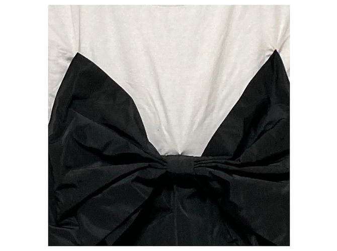 Autre Marque TWINSET ACTITUDE T-Shirt aus Polyester Schwarz Weiß - Ansicht 2