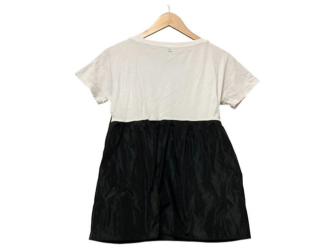 Autre Marque TWINSET ACTITUDE T-Shirt aus Polyester Schwarz Weiß - Ansicht 3