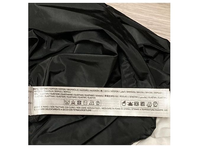 Autre Marque TWINSET ACTITUDE T-Shirt aus Polyester Schwarz Weiß - Ansicht 6