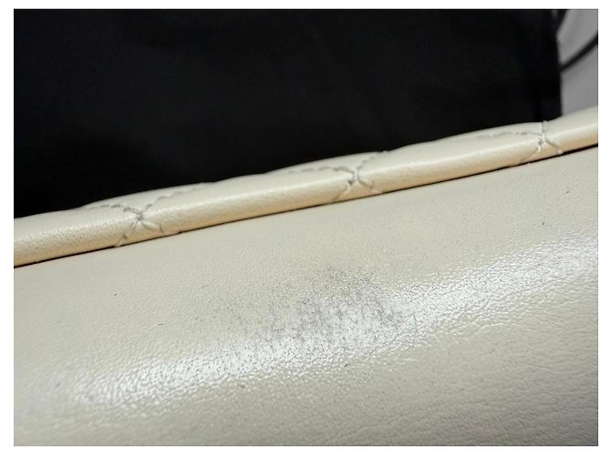 Borsa Chanel 19 Flap Bag Beige in Pelle Nero - vista 12