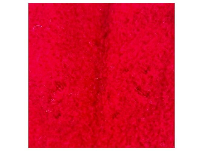 Autre Marque Giacca-camicia in lana TACASi Rosso - vista 7