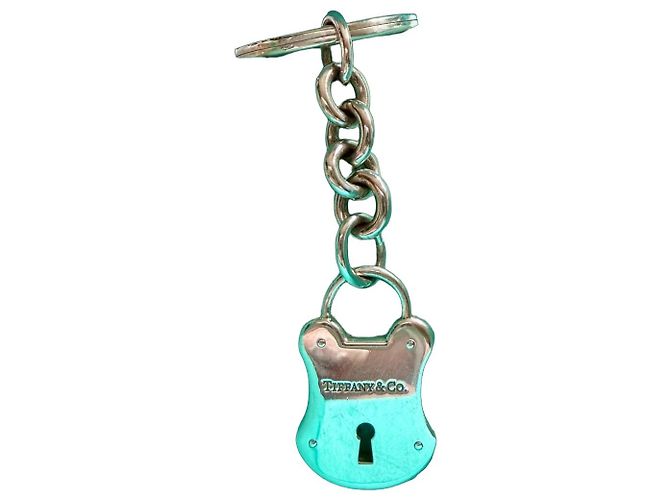 Portachiavi Tiffany & Co. Lucchetto Silver hardware - vista 2