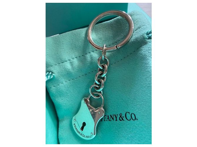 Portachiavi Tiffany & Co. Lucchetto Silver hardware - vista 6
