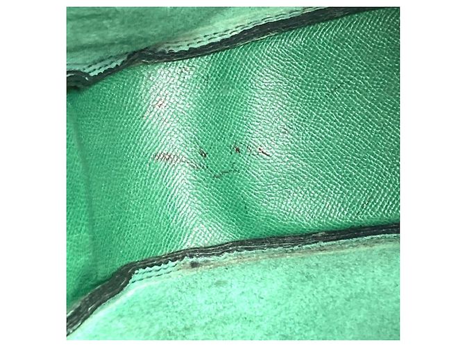 Hermès Borsa Tote Bag Hermes Vintage Sacochevel Verde - vista 13