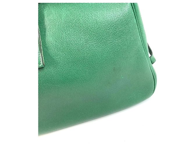 Hermès Borsa Tote Bag Hermes Vintage Sacochevel Verde - vista 9