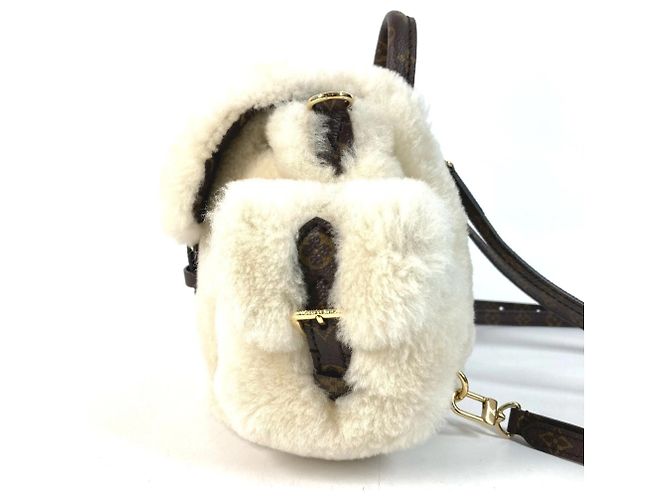 Mochila Louis Vuitton LV Ski Nano Teddy Beige - vista 4