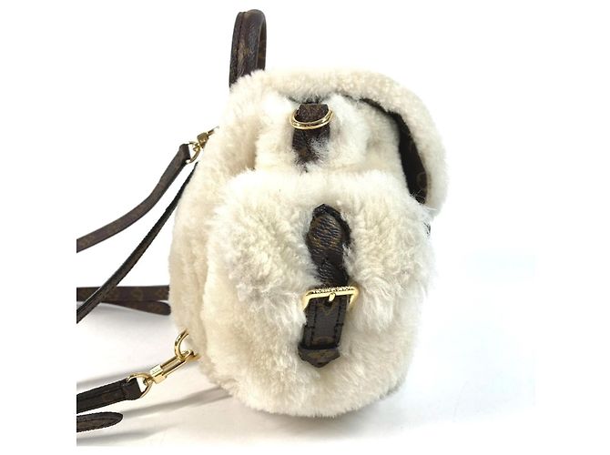 Mochila Louis Vuitton LV Ski Nano Teddy Beige - vista 5