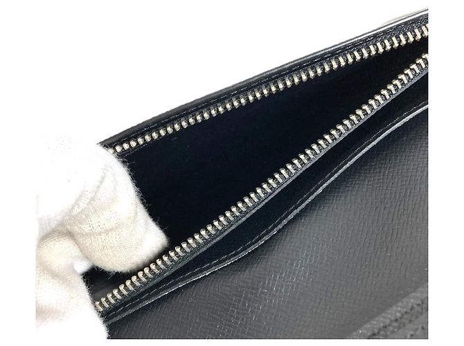 Louis Vuitton Epi Brazza Bi-fold Long Wallet Schwarz - Ansicht 11
