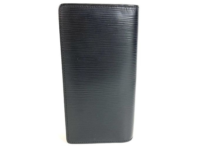 Louis Vuitton Epi Brazza Bi-fold Long Wallet Schwarz - Ansicht 2