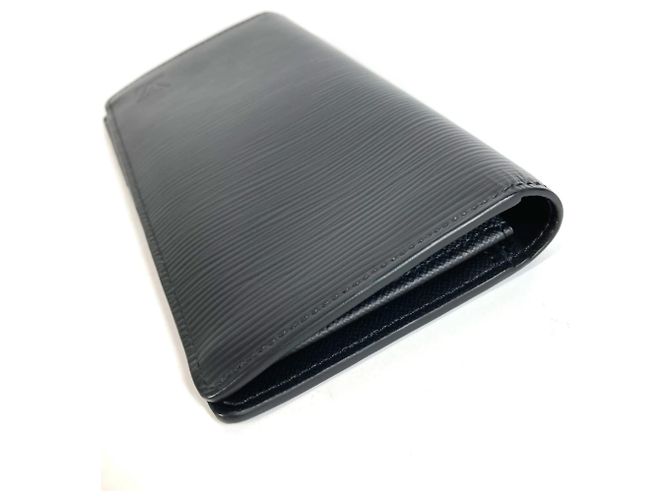 Louis Vuitton Epi Brazza Bi-fold Long Wallet Schwarz - Ansicht 3