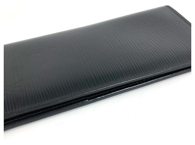 Louis Vuitton Epi Brazza Bi-fold Long Wallet Schwarz - Ansicht 4