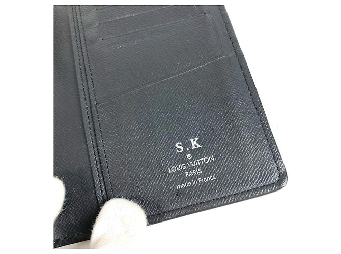 Louis Vuitton Epi Brazza Bi-fold Long Wallet Schwarz - Ansicht 7